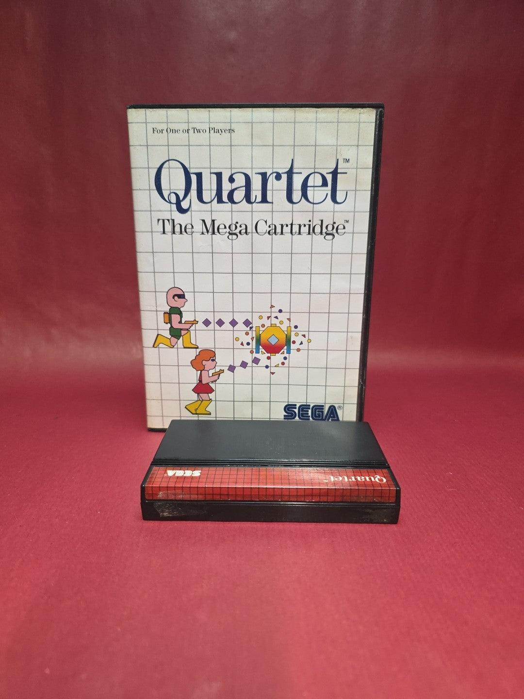 Quartet The Mega Cartridge Sega Master System- READ DESCRIPTION