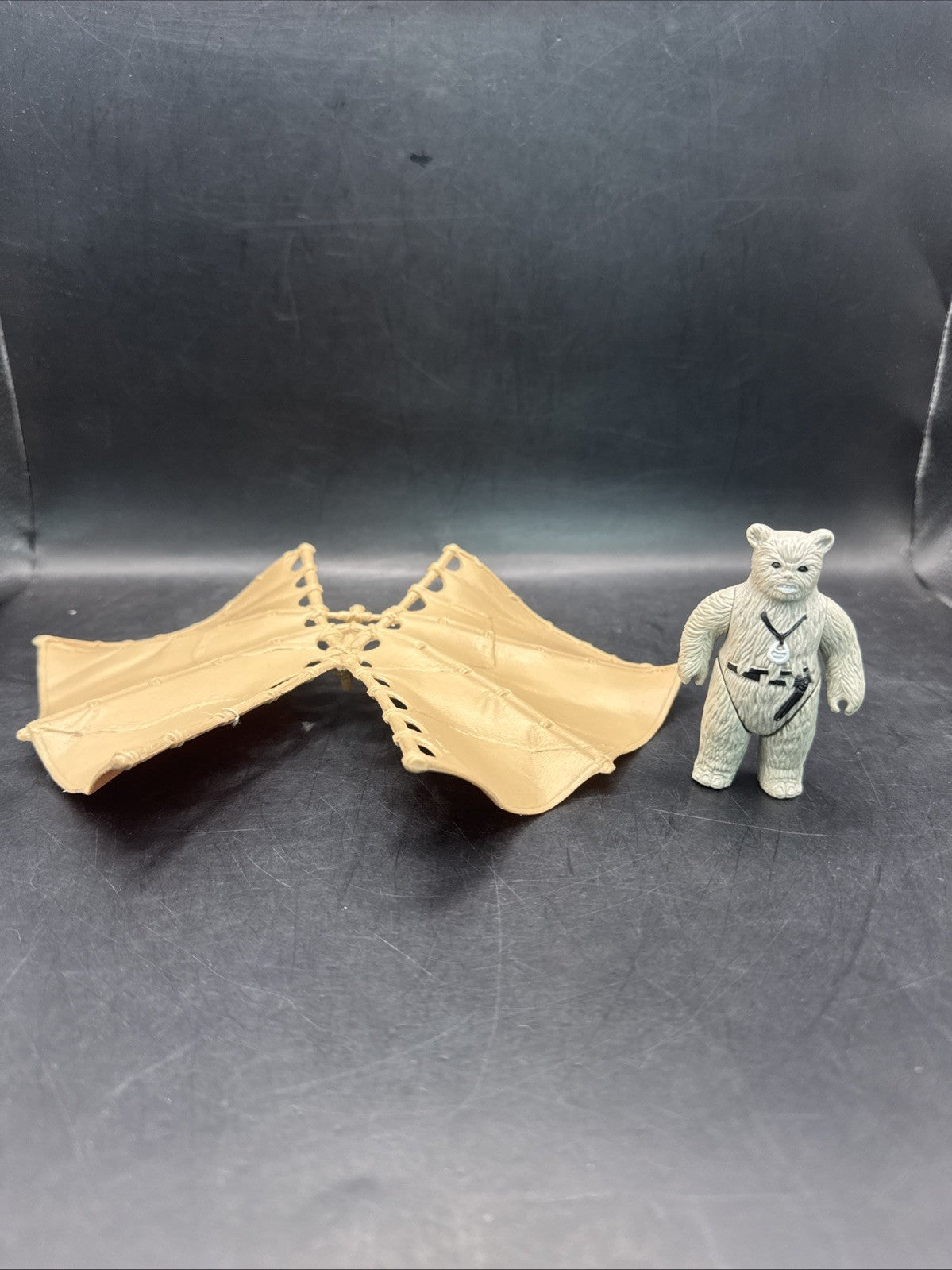 Vintage Star Wars  Mini-Rig Name: Ewok Combat Glider (1983) Missing Parts