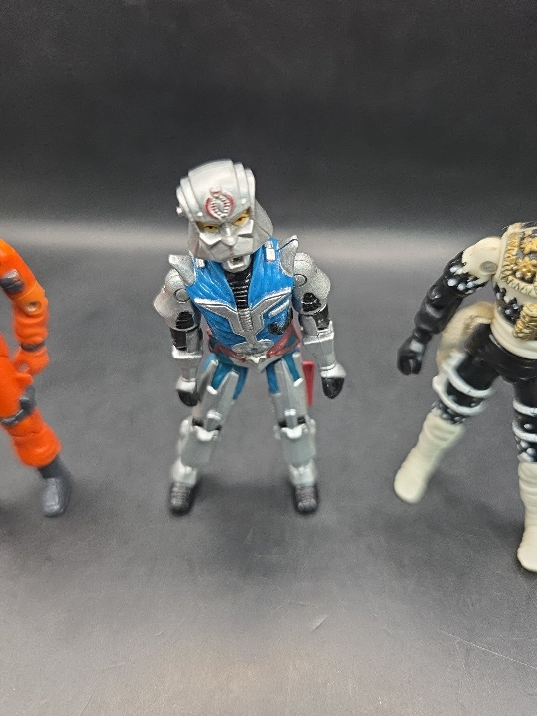 3 X G.I Joe Hasbro Figures, Barbeque, Cobra, & Storm Shadow