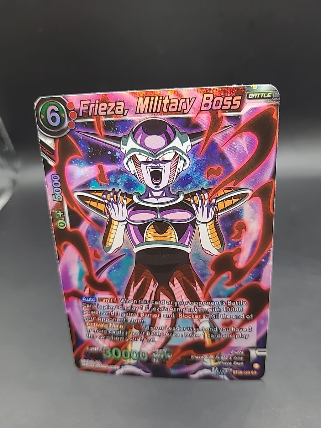 Frieza, Military Boss BT28-020 SR - Dragon Ball Super Card Game
