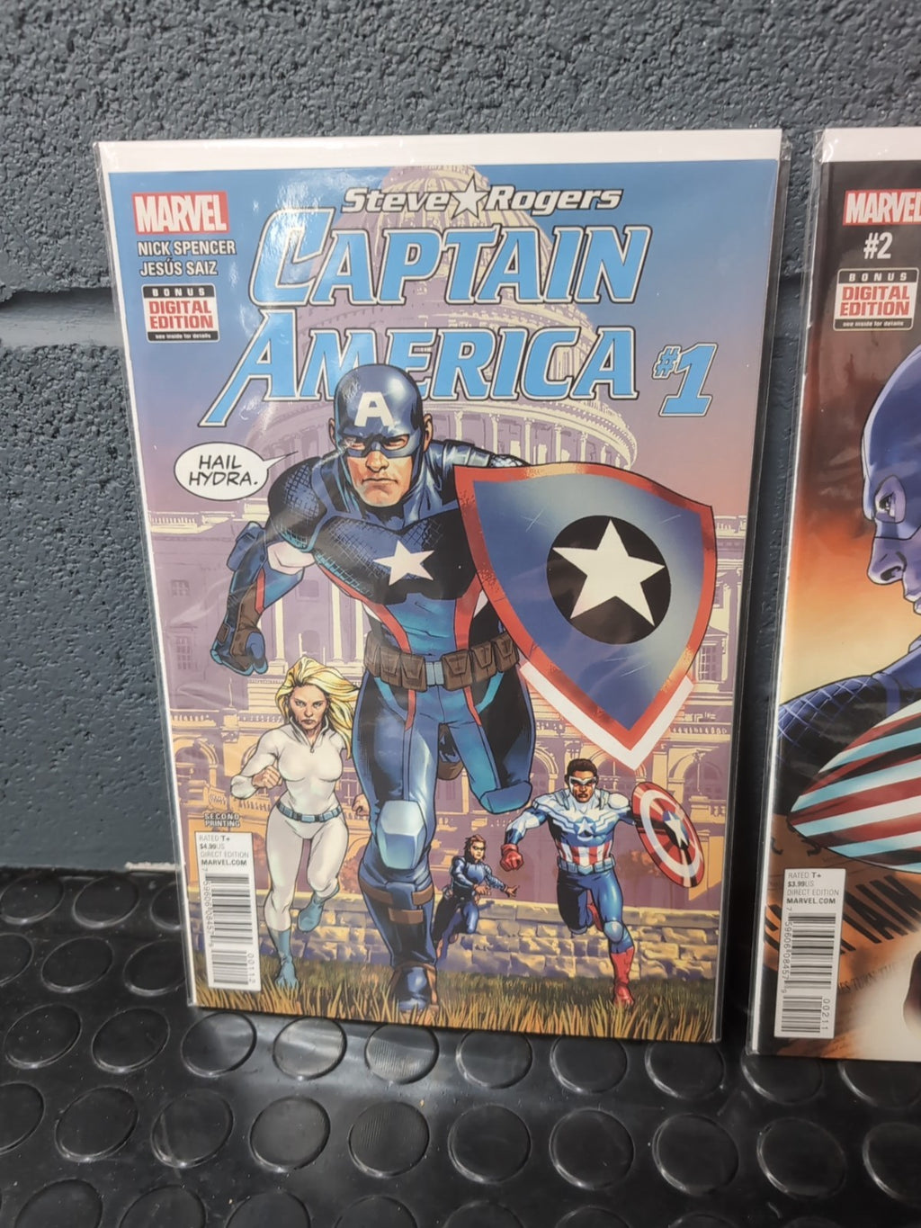Captain America: Steve Rogers #1-3 (3 issues) VF 1st Print Marvel Comics 2016