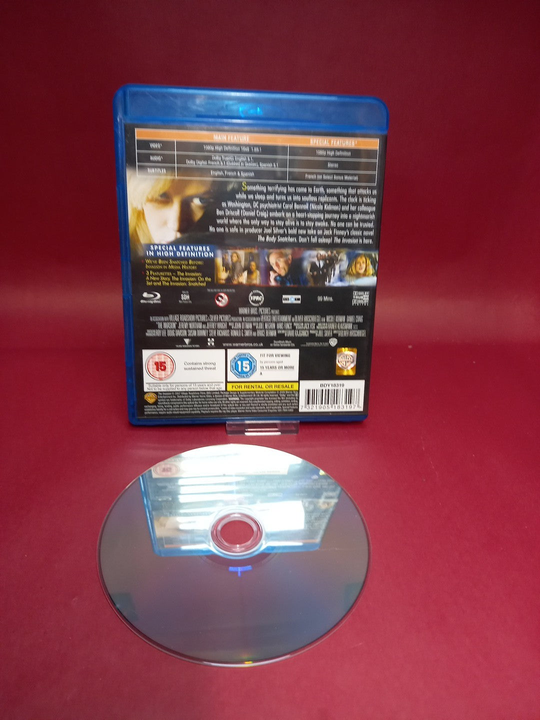 The Invasion (Blu-ray, 2008)