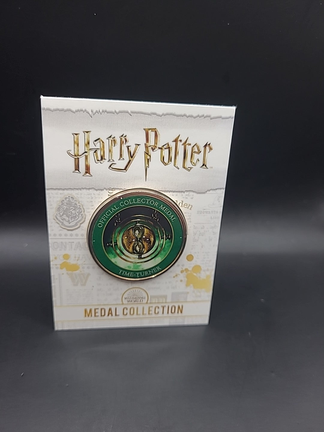 Harry Potter Medal Coin Collection - Artefacts And Spells - Time Turner 