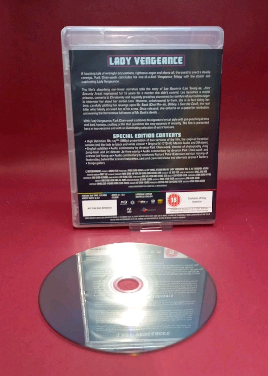 THE VENGEANCE TRILOGY Blu ray PART 1 2 3 COLLECTION UK R2