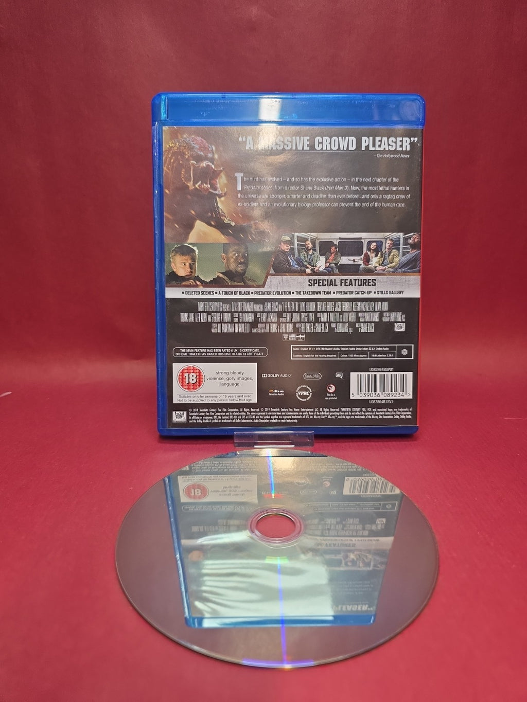 The Predator (Blu-ray, 2019)