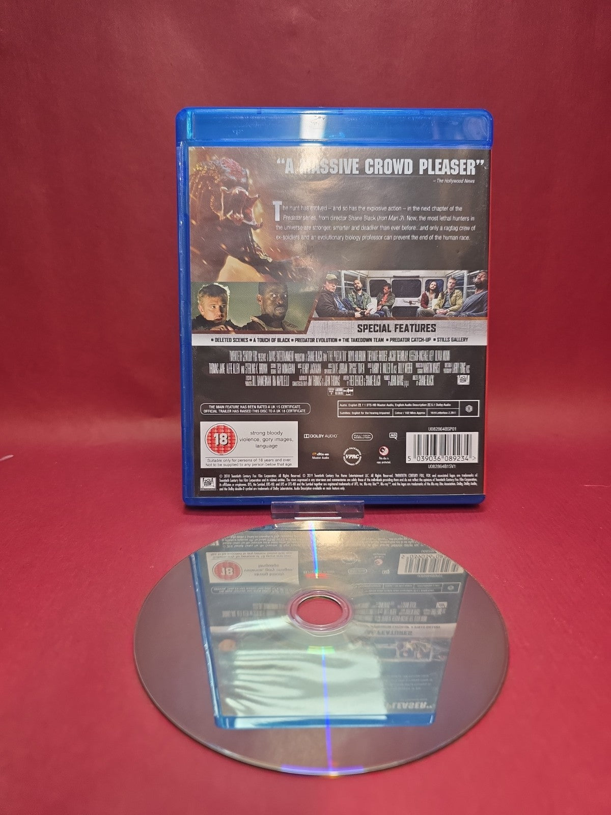 The Predator (Blu-ray, 2019)