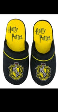 Harry Potter Slippers Hufflepuff M/L - 25-28cm - Brand New