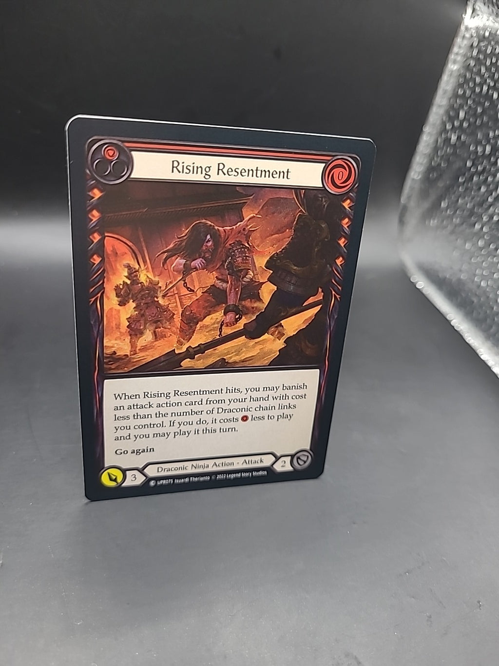 Rising Resentment Red Rainbow Foil - FAB:Uprising - UPR075 