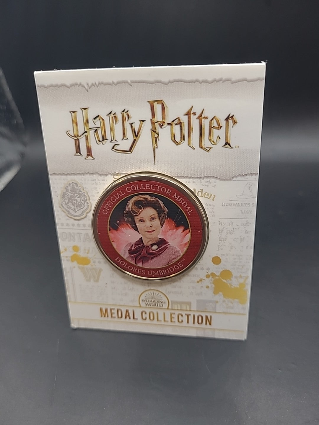 Harry Potter Medal Collection. Dolores Umbridge Character Coin