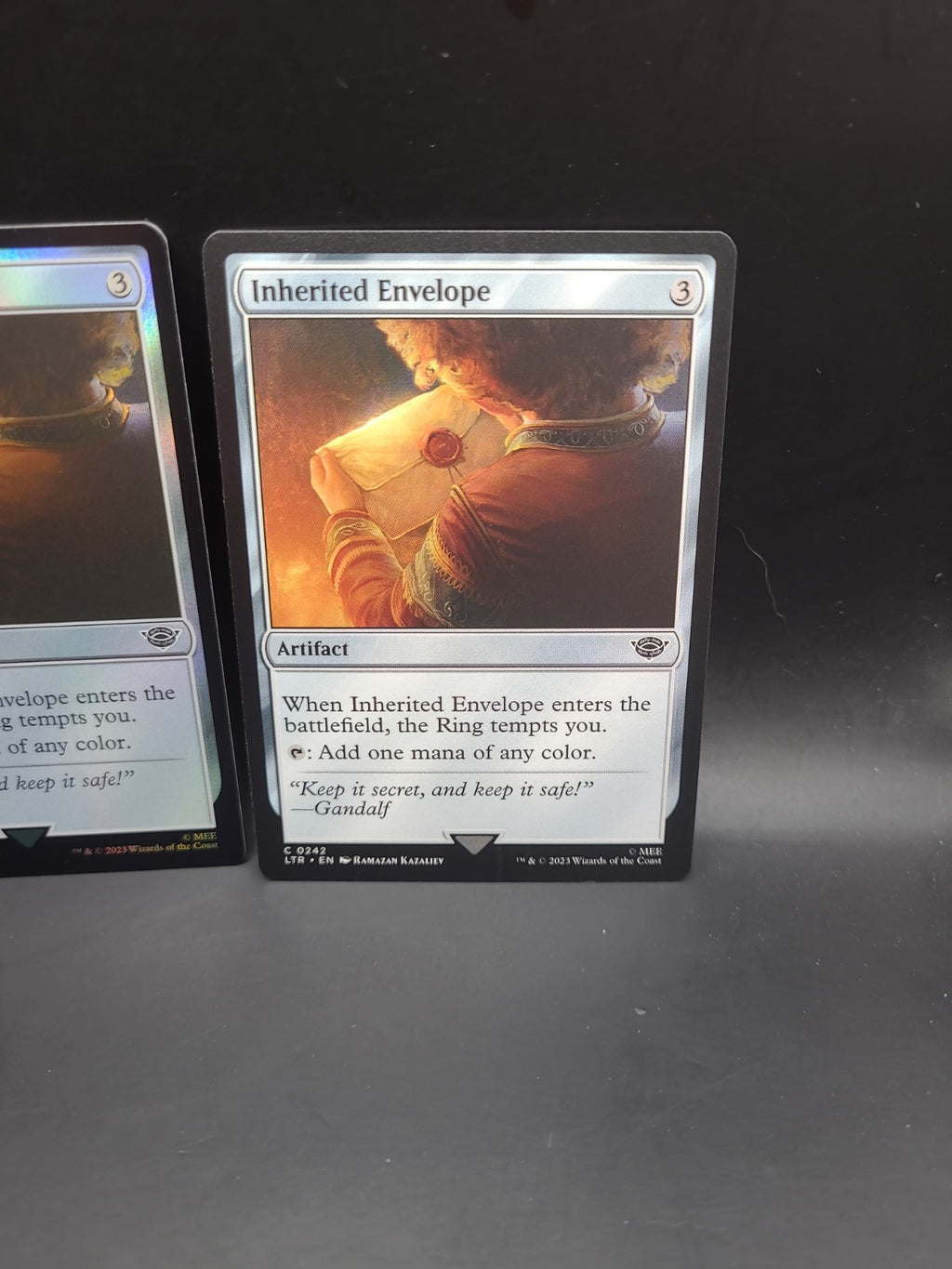 MTG Inherited Envelope the Lord of the Rings:  Foil + Regular NM
