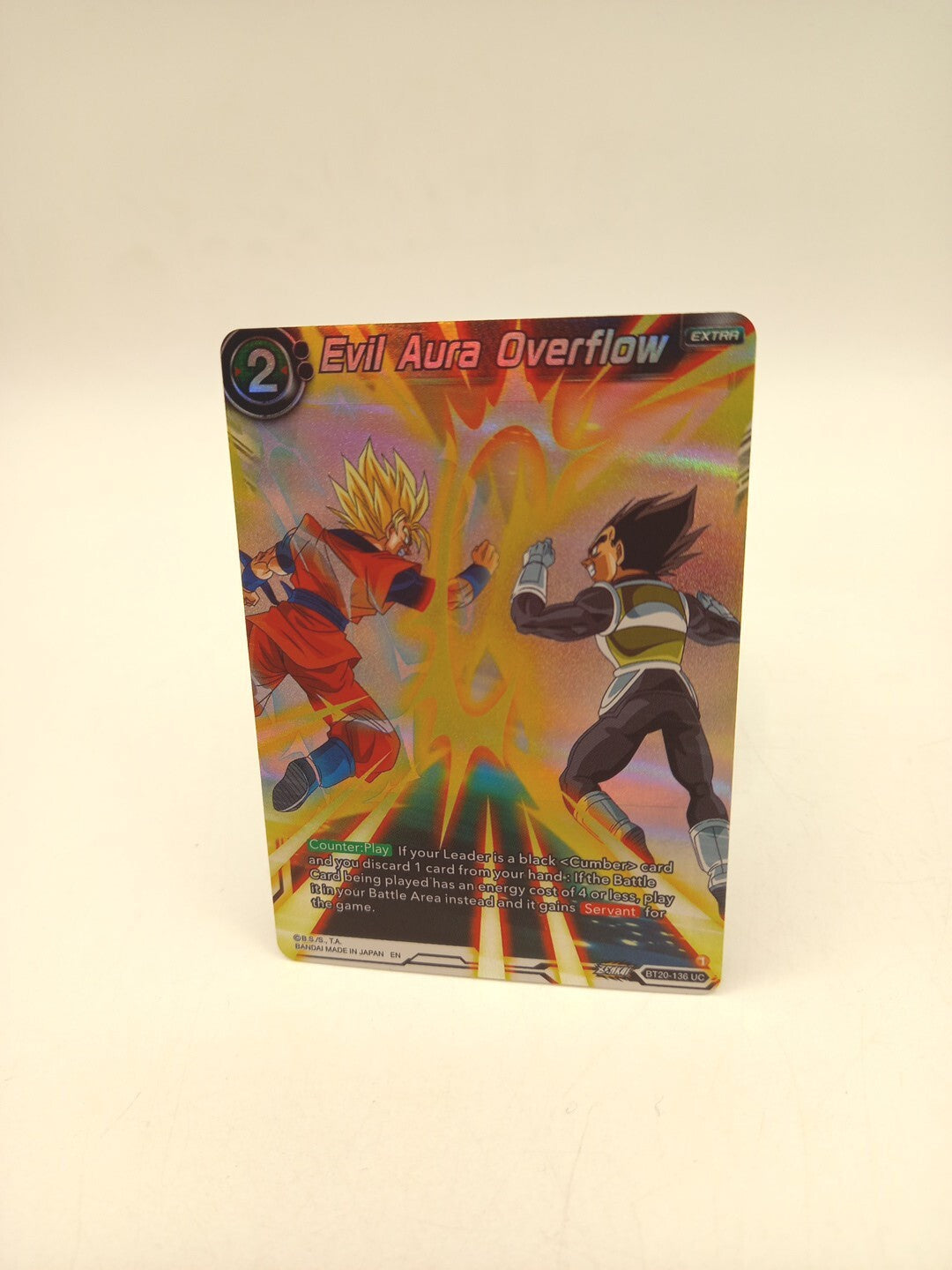 Evil Aura Overflow BT20-136 UC - Dragon Ball Super Card