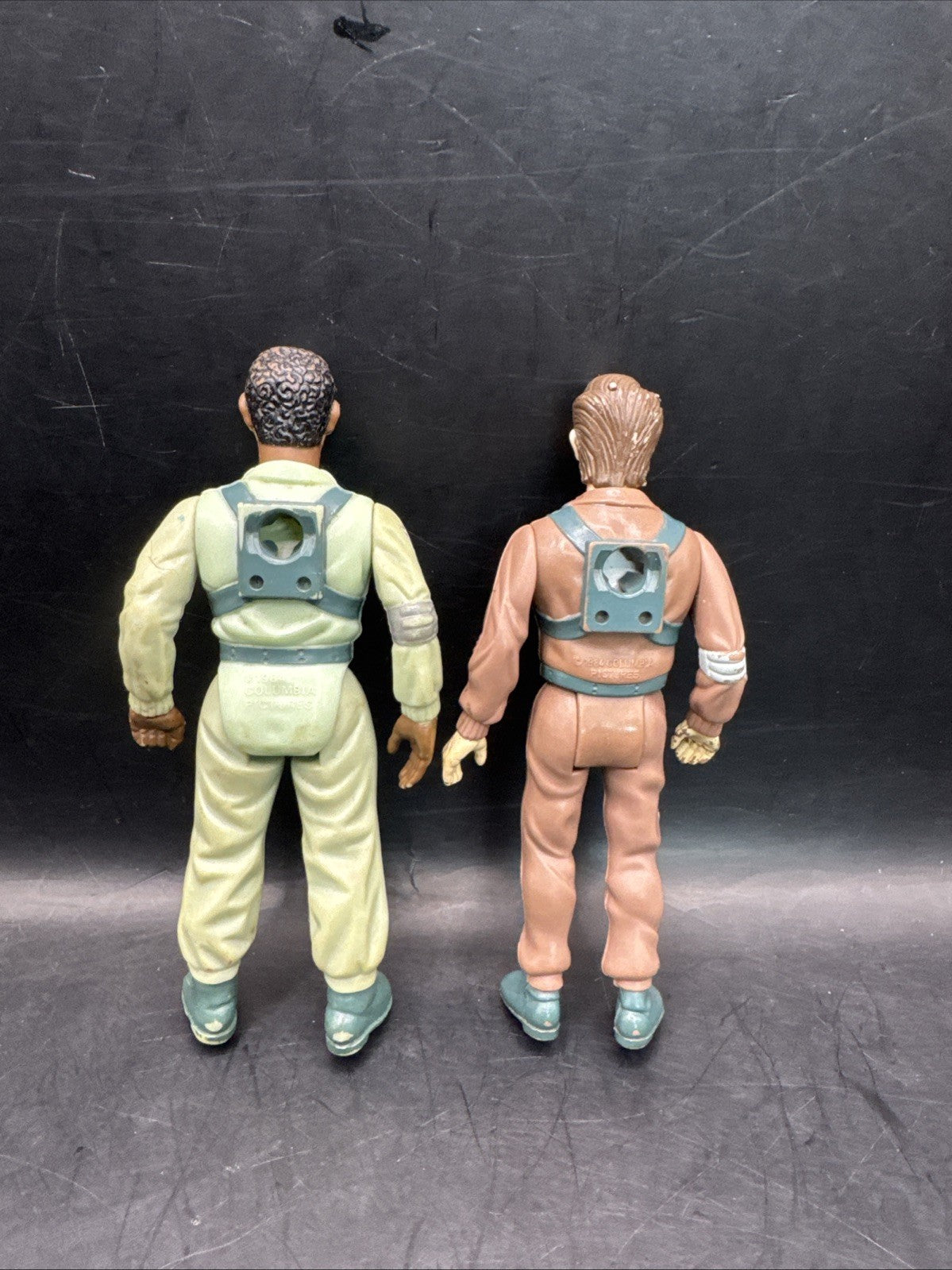 Vintage The Real Ghostbusters Winston Zeddemore And Peter Venkman