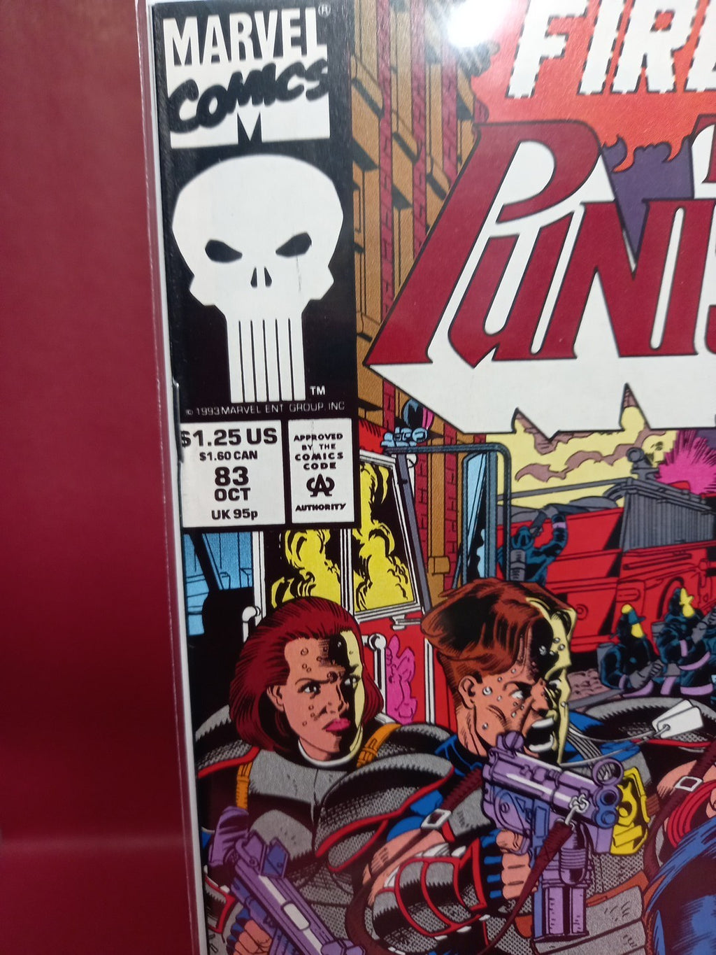 The Punisher #83 (Oct 1993, Marvel) – Firefight Part 2 of 3 – Direct Edition 
