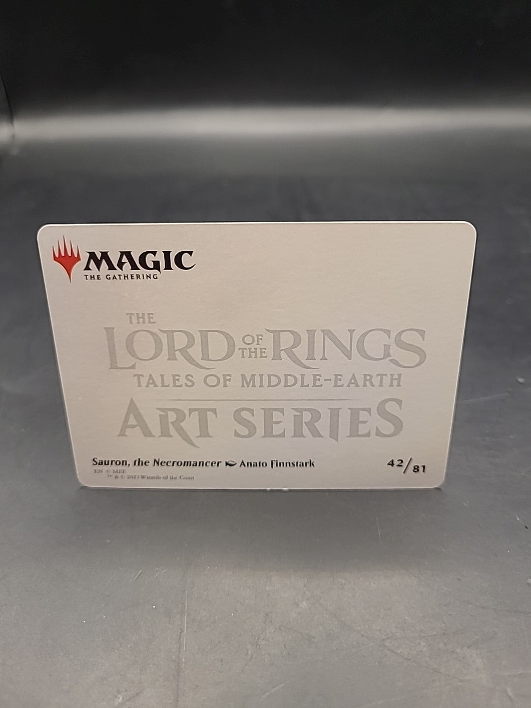 Magic LOTR Art Series: Sauron, the Necromancer 42/81