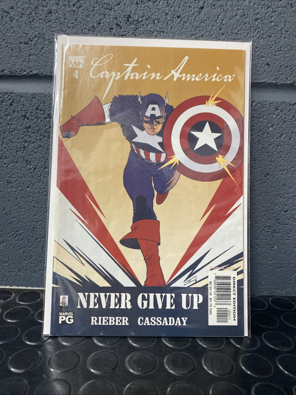 Captain America #4 2002 marvel-knights Comic Book