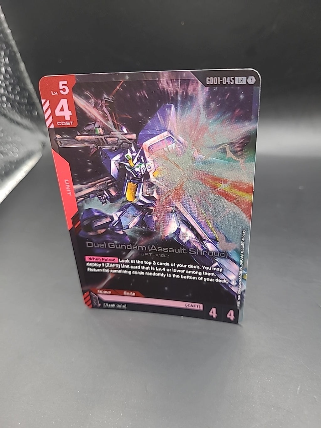 Gundam TCG Newtype Rising Gd01-045 Duel Gundam (Assault Shroud) 