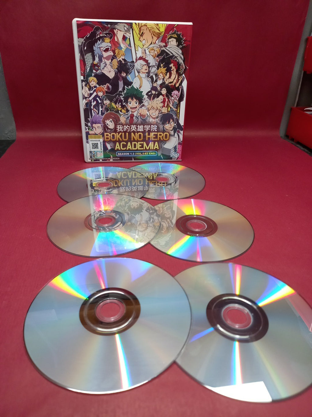 Boku No Hero Academia Season 1-3 Vol 1-63 END Boxset Japanese/English Region 3