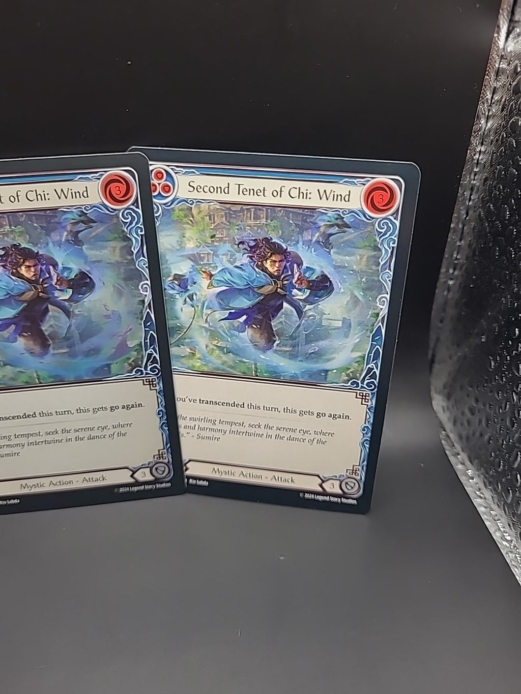Second Tenet of Chi: Wind Foil & 2 Regulars MST083 NM - FaB Flesh and Blood