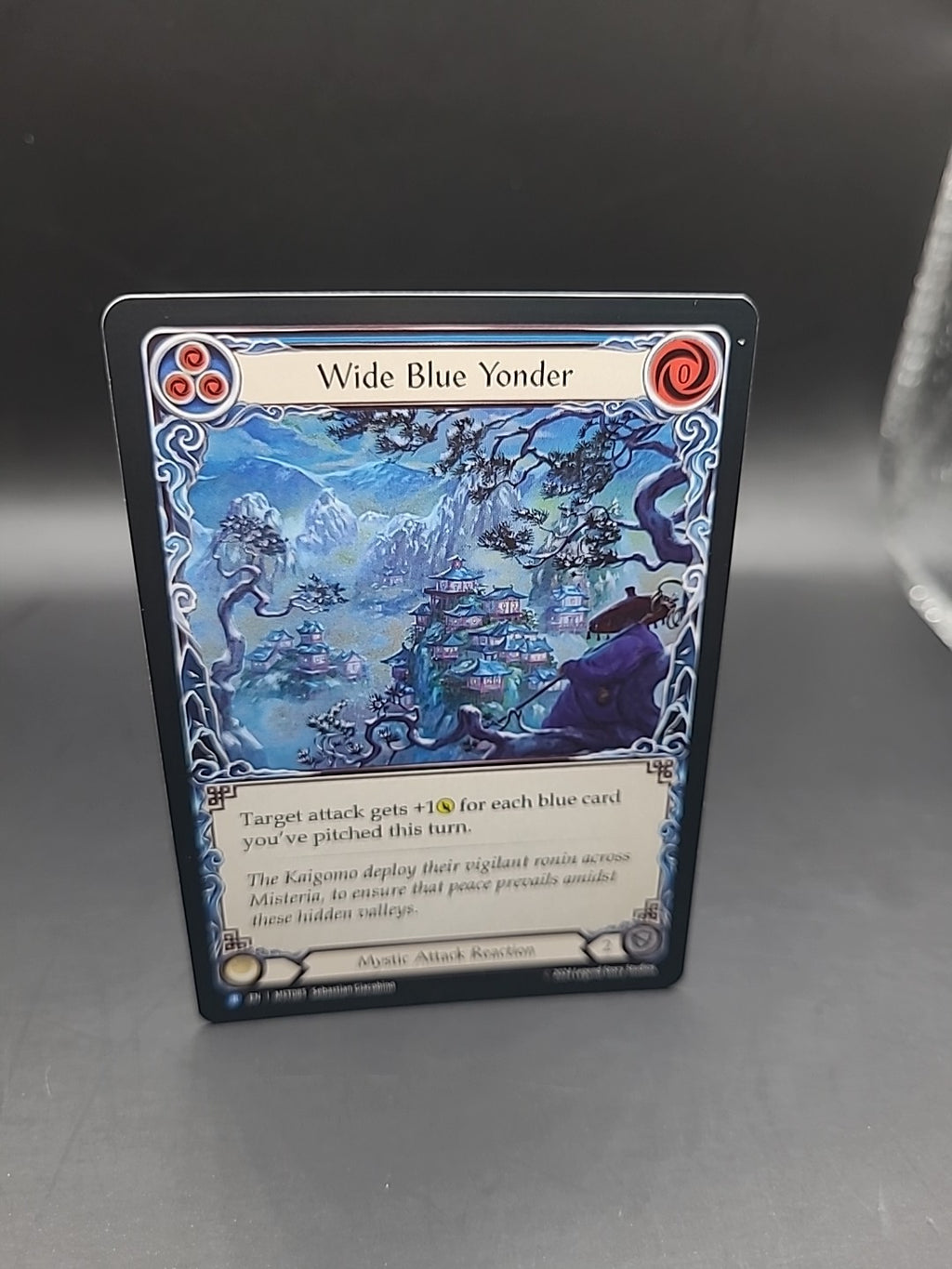 Wide Blue Yonder Foil - MST085 NM - FaB Flesh and Blood