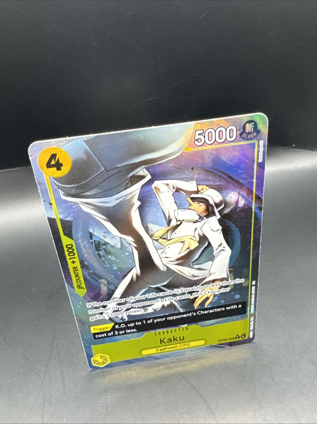 ST29-003 Kaku Full Art Starter Deck 29 Egghead One Piece TCG Card
