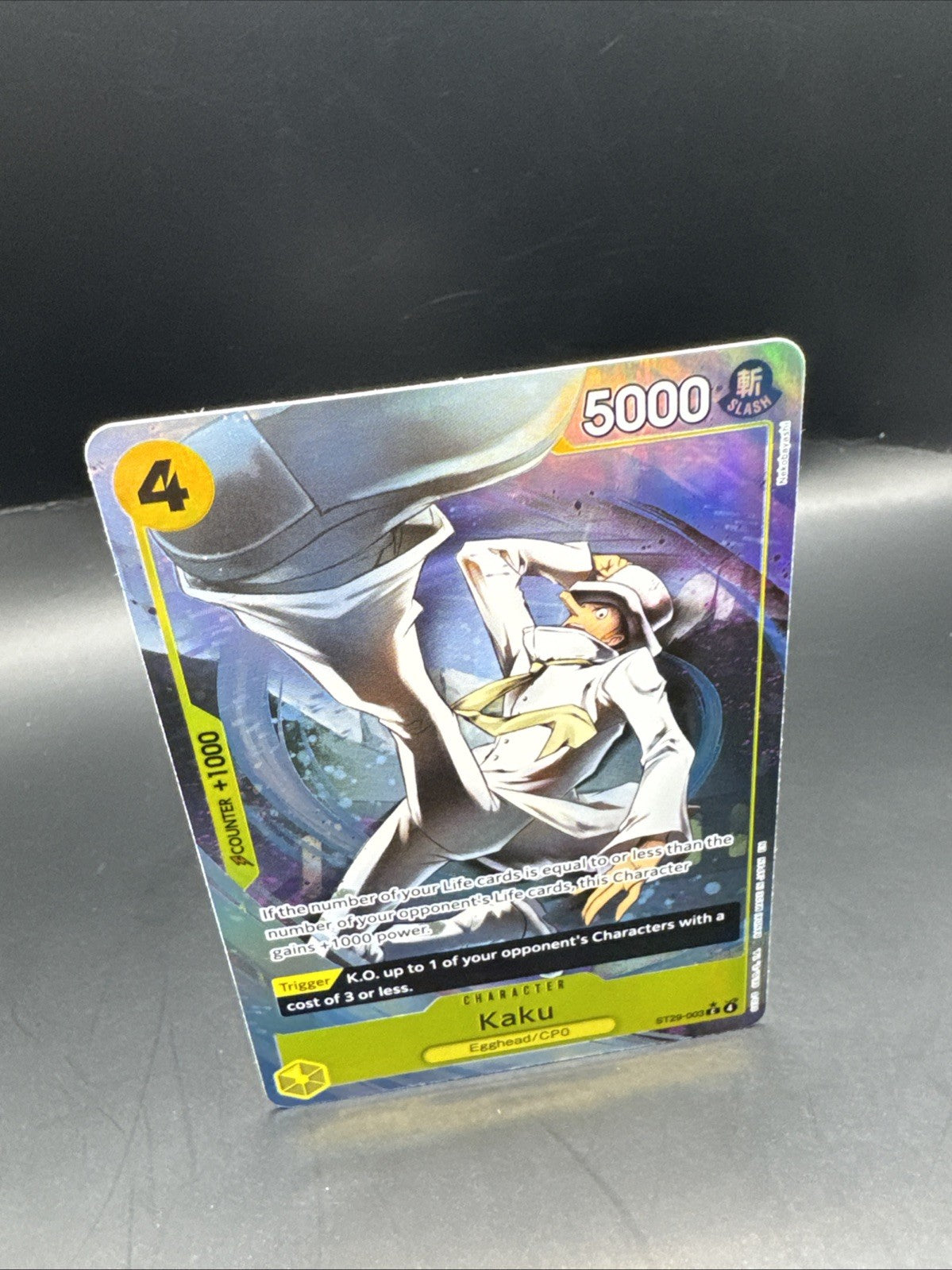 ST29-003 Kaku Full Art Starter Deck 29 Egghead One Piece TCG Card
