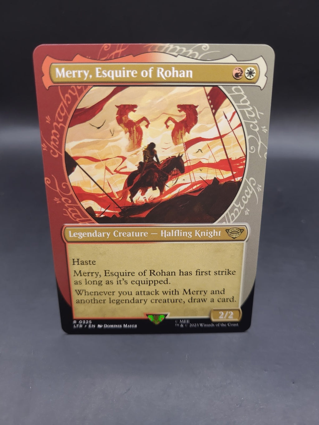 MTG LTR Merry, Esquire of Rohan Showcase Magic: The Gathering NM Non Foil