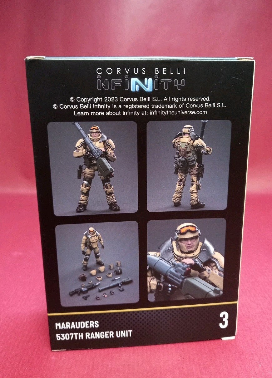Joytoy X Infinity Ariadna Raider Platoon 5307Th Range Unit 3 1/18 Scale Pvc 