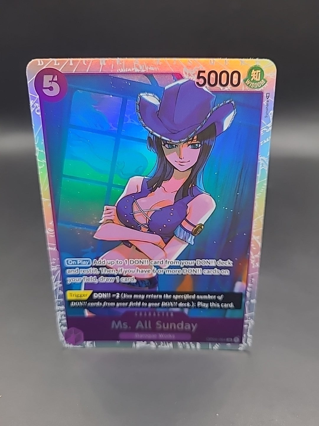 OP04-064 Ms. All Sunday SR Foil One Piece Card Game TCG