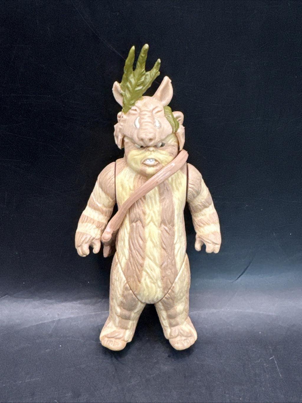 Vintage Star Wars figure Logray Ewok With Accessories