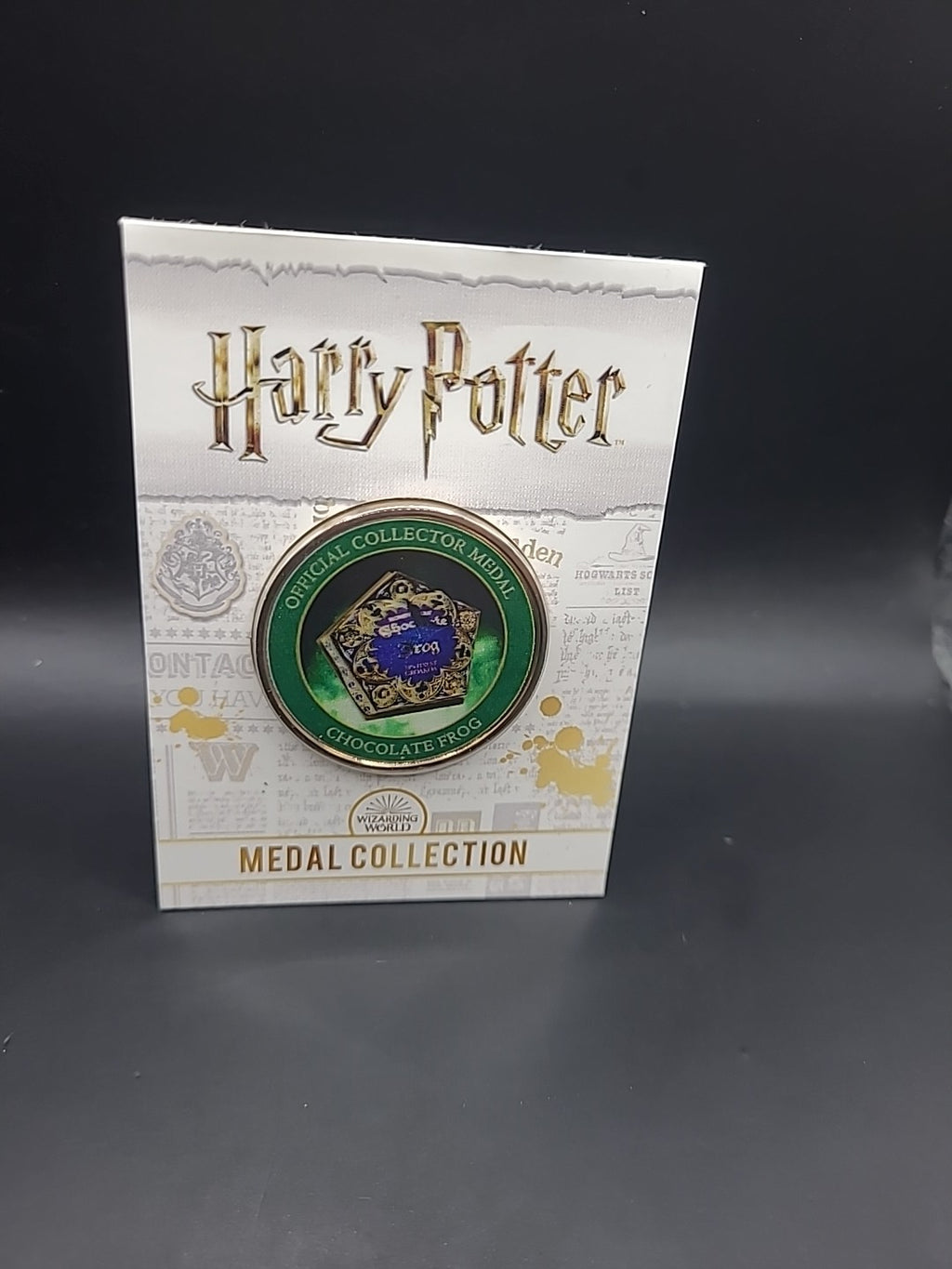 Harry Potter Medal Coin Collection - Artefacts And Spells - Chocolate Frog 