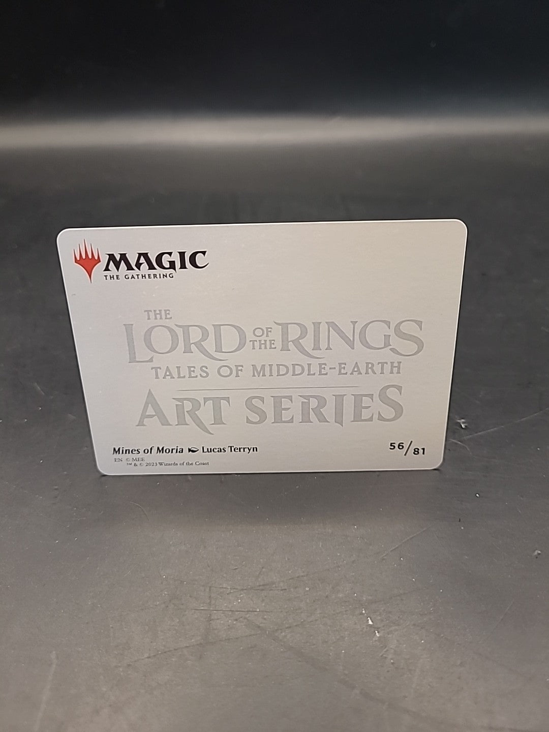Mines of Moria Art Series 56 / 81  MTG LOTR Middle Earth 2023