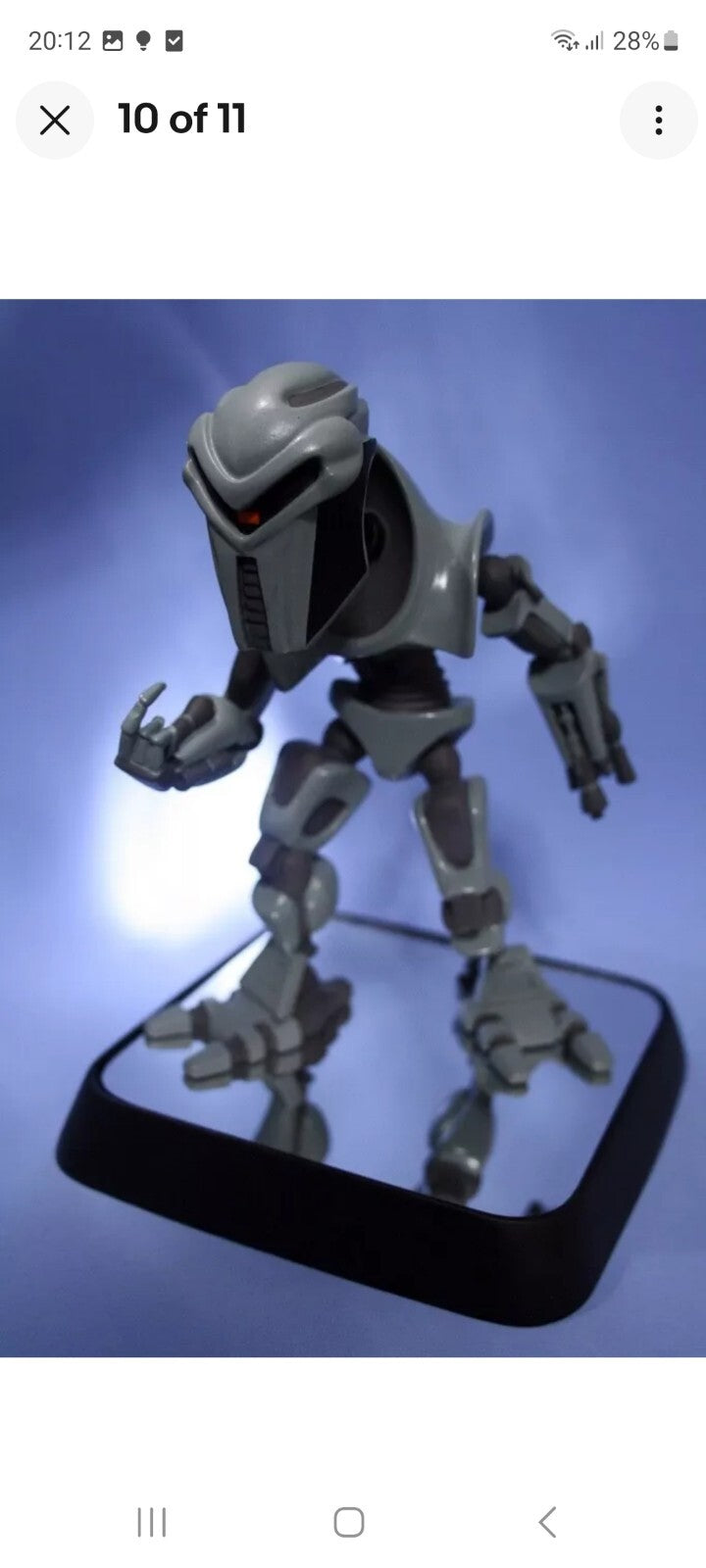 Battlestar Galactica Cylon Centurion Little Frakkin Toasters Qmx Statue