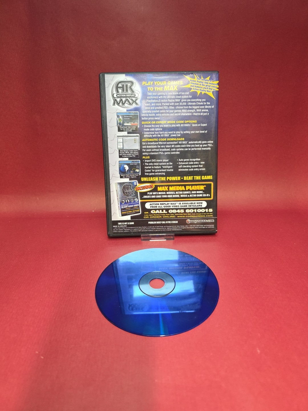 Playstation 2 Instant Cheats - Action Replay Max 2004