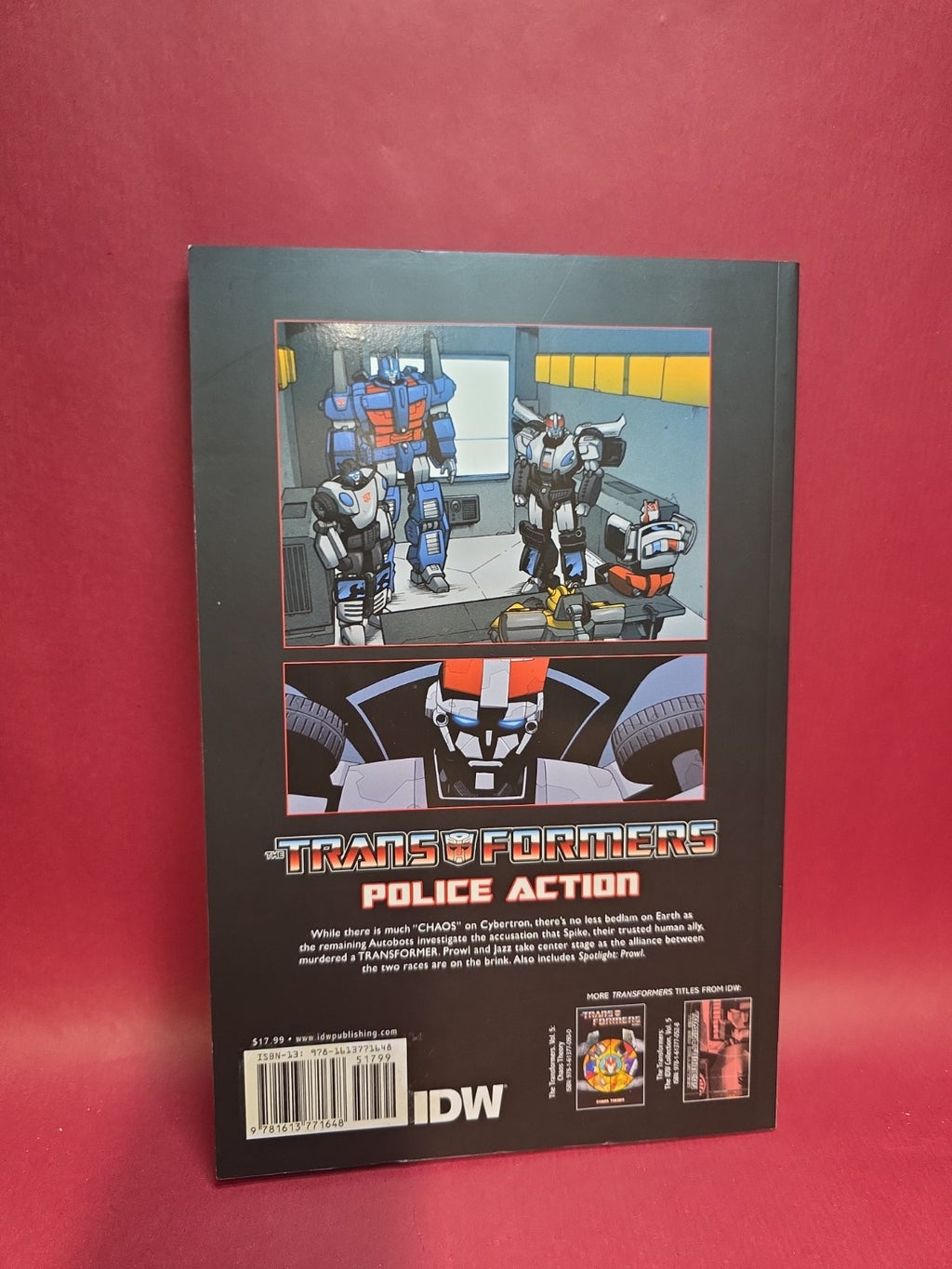 Transformers Volume 6: Chaos: Police Action.  TPB