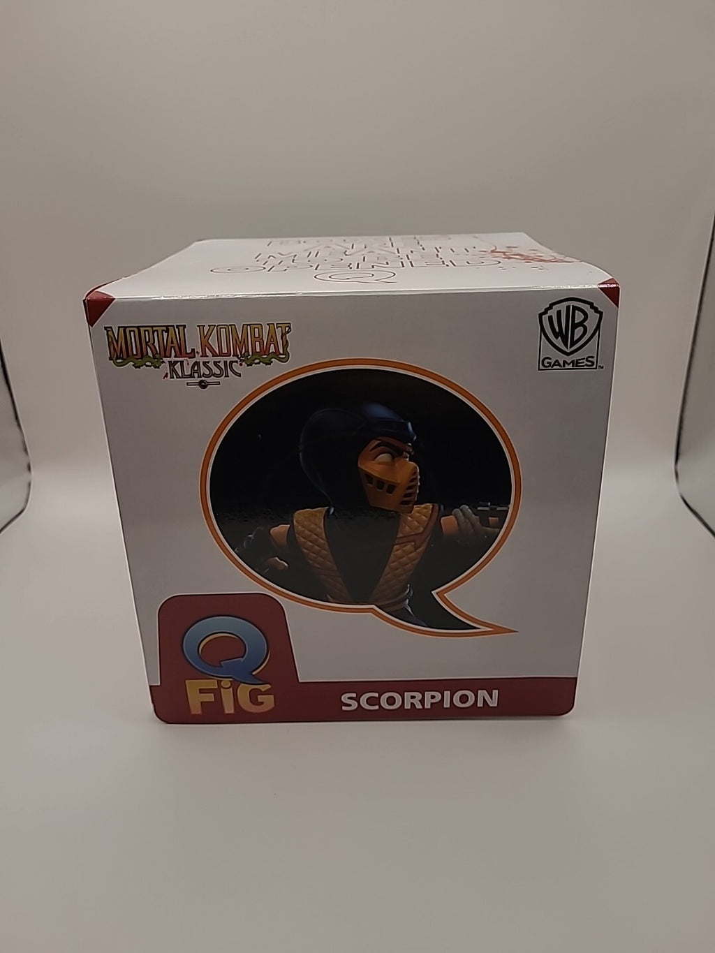 Q-Fig Mortal Kombat Scorpion Figure Quantum Mechanix