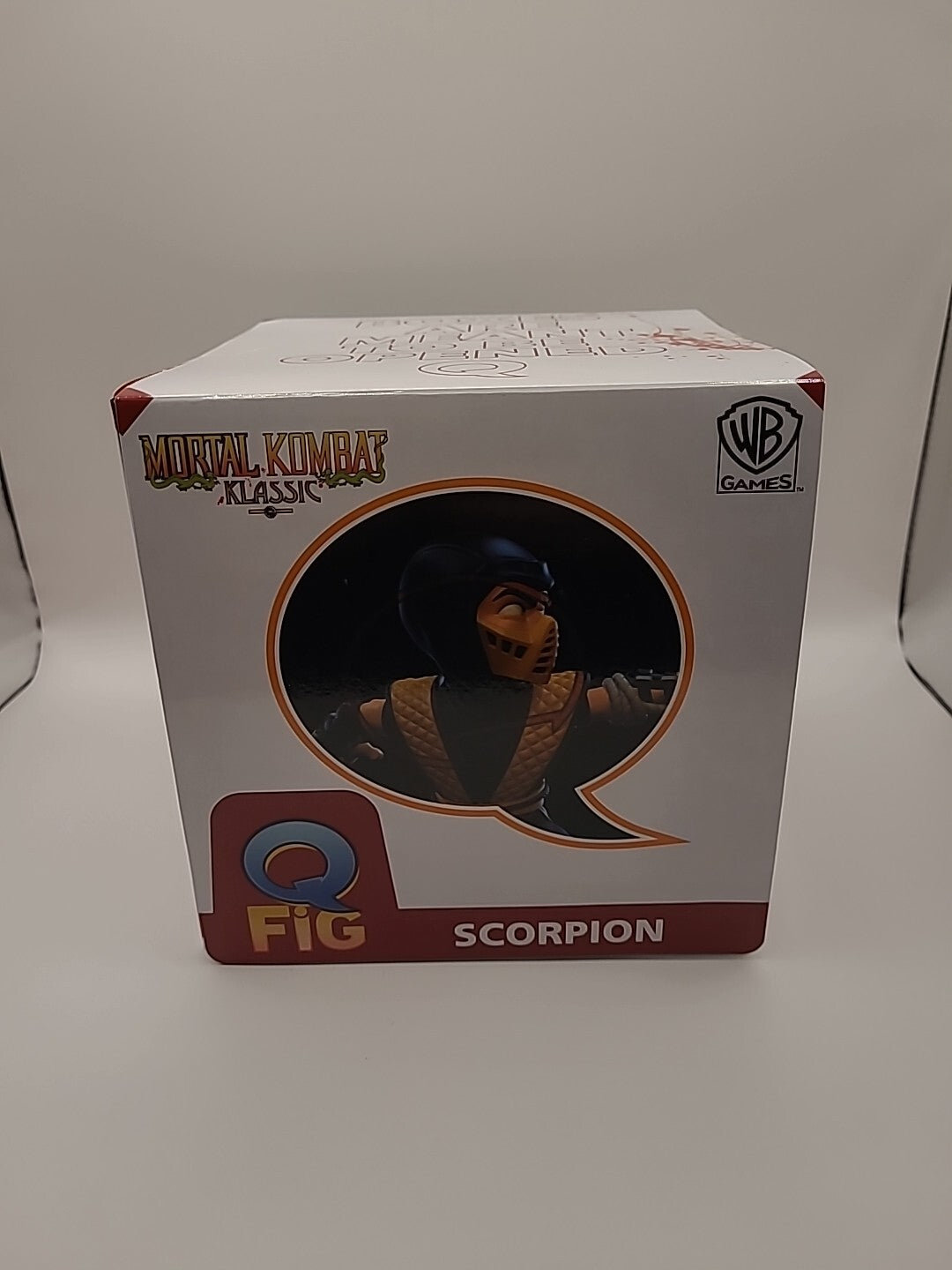 Q-Fig Mortal Kombat Scorpion Figure Quantum Mechanix