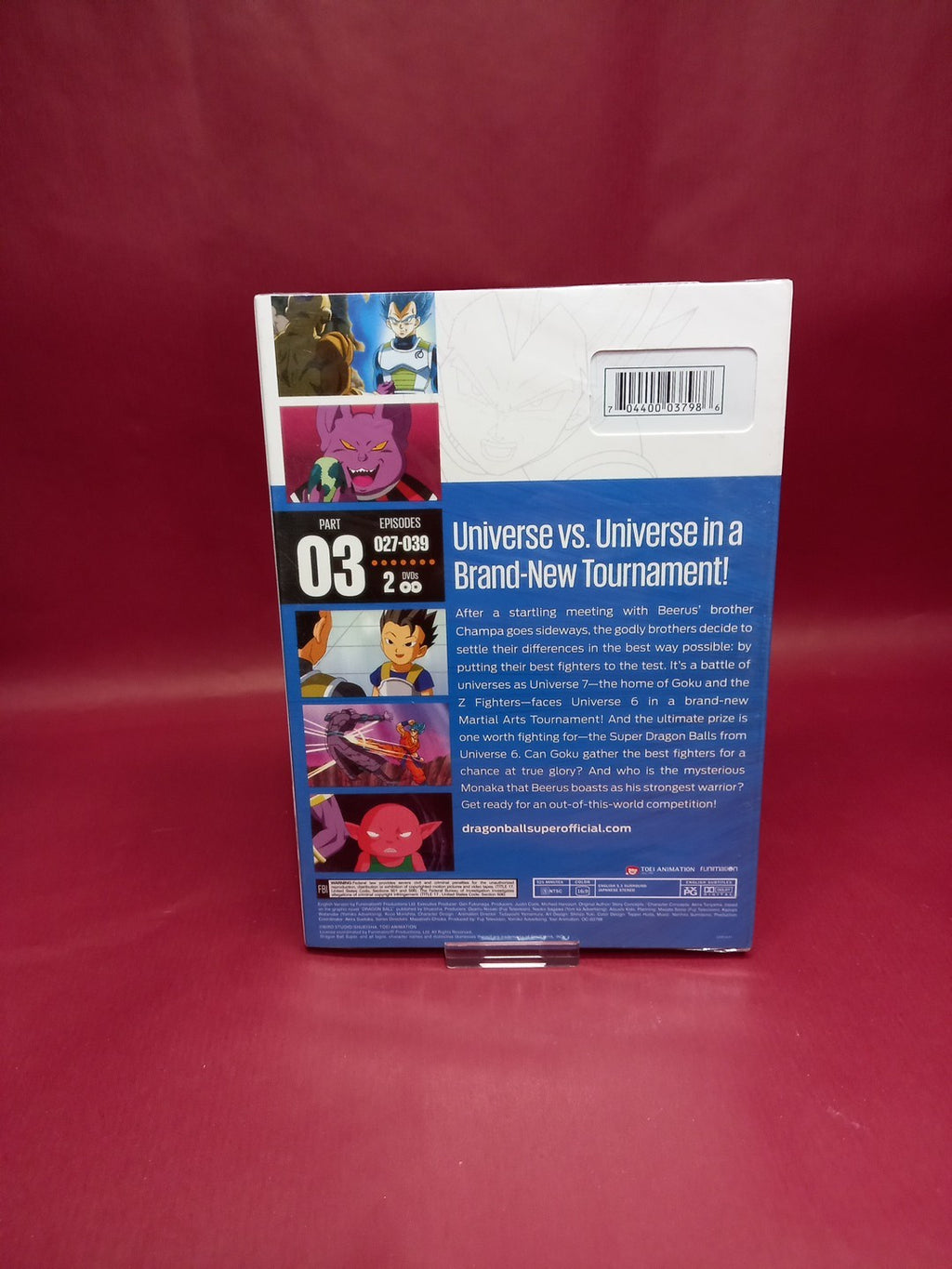 Dragon Ball Super: Part Three (DVD, 2018)