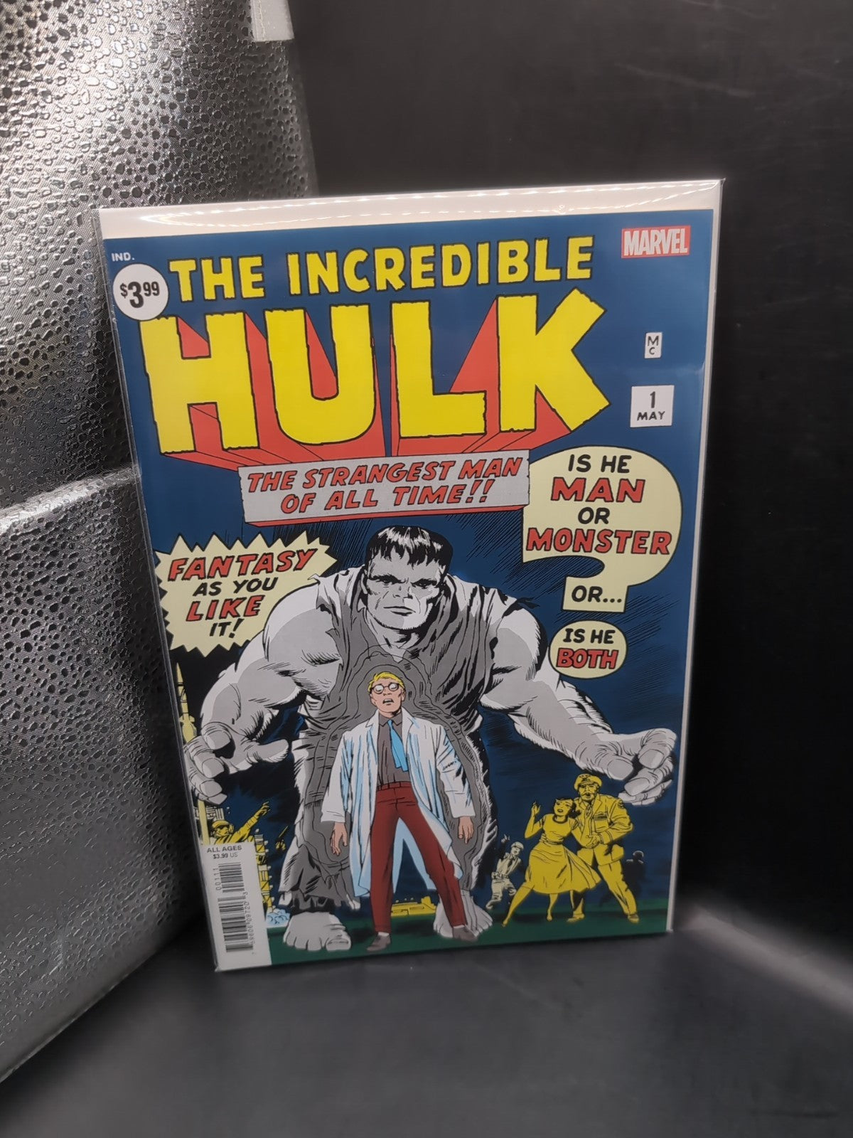 Incredible Hulk 1 facsimile reprint edition. 1st App of Hulk