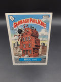 1987 UK Garbage Pail Kids 5th Series Card : 204a BILL Ding 