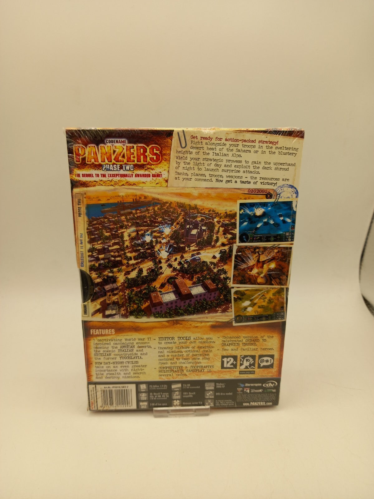 CODENAME PANZERS PHASE TWO PC GAME ( NEW & SEALED )