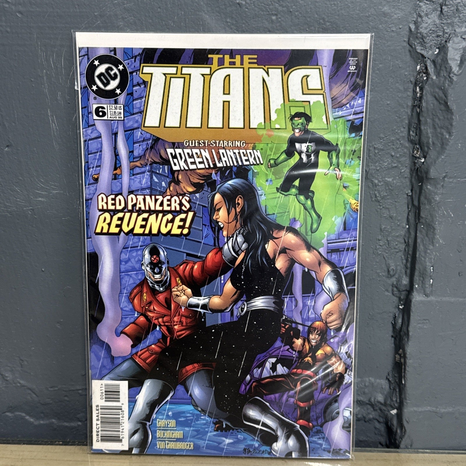 Comic Book The Titans Green Lantern # 6 DC 1999