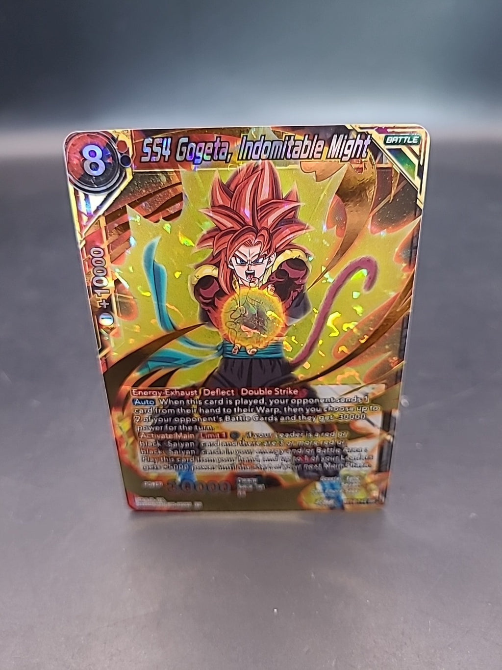 SS4 Gogeta, Indomitable Might BT18-143 SR | Dragon Ball Super Card Game