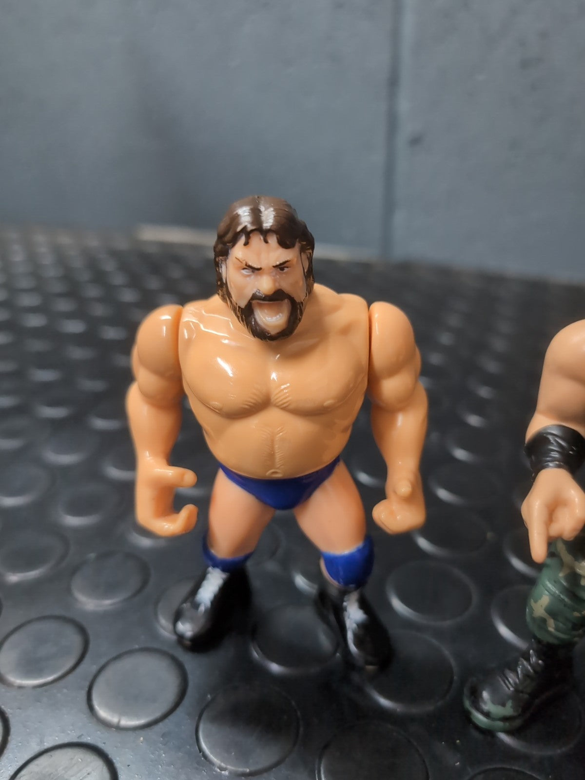 WWF Hasbro Wrestling Figures Jake Roberts, Sgt Slaughter & Hacksaw Jim Duggen