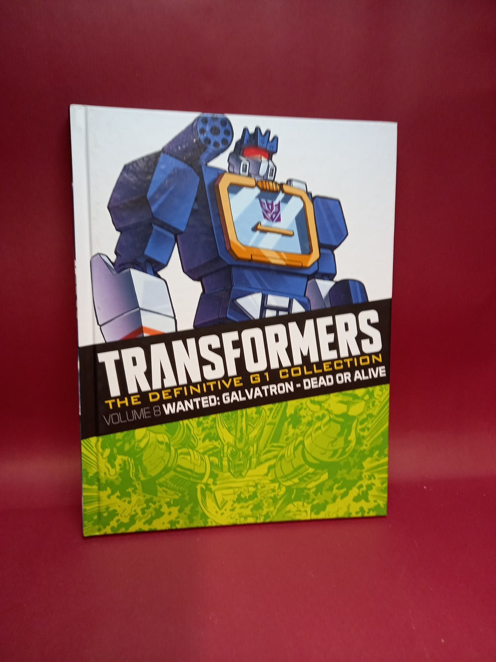 Transformers Definitive G1 Collection VOLUME 8 WANTED GALVATRON-DEAD OR ALIVE