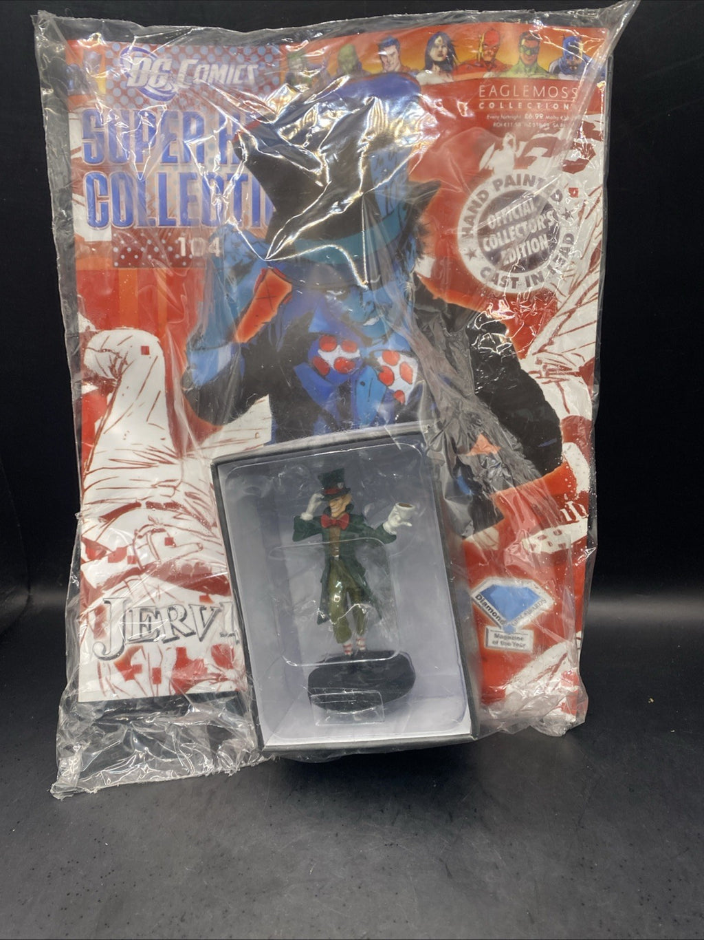 Jervis Tetch #104 - DC Comics Super Hero Collection Eaglemoss Figure & Magazine