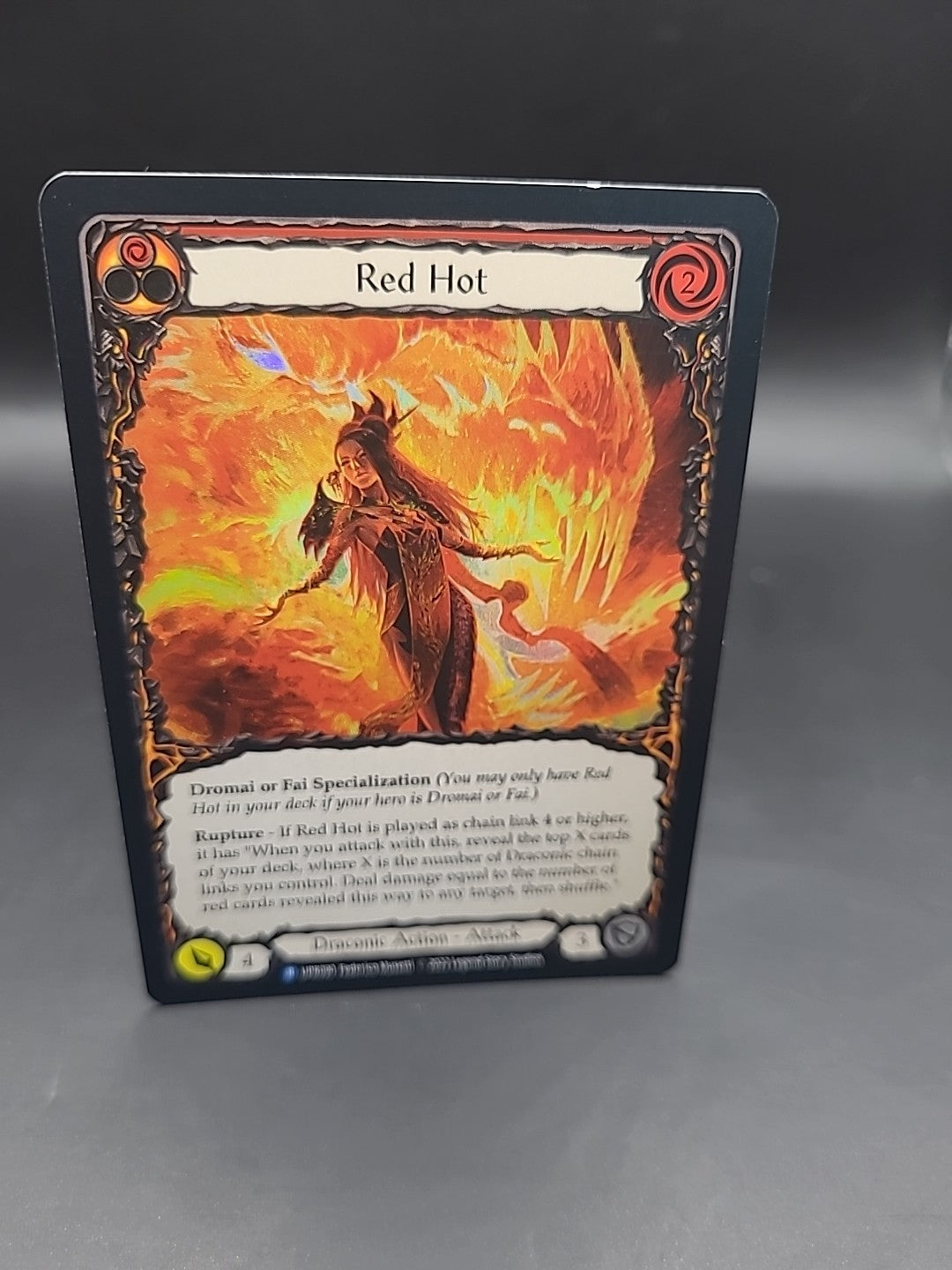 Red Hot Red Foil - FAB:Uprising - UPR090 - 
