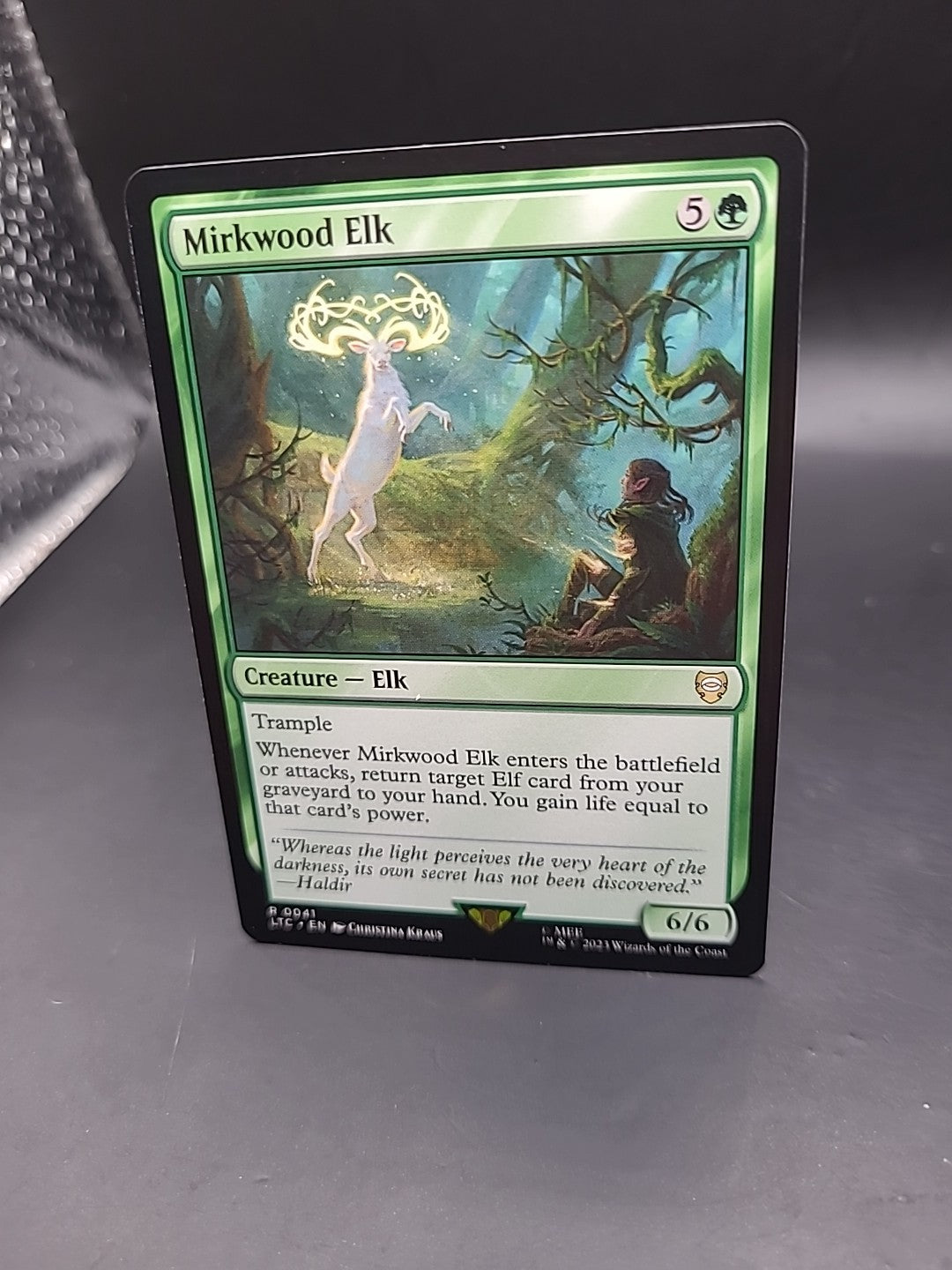 Mirkwood Elk ~ Commander: The Lord of the Rings [ NM ] [ Magic MTG ]