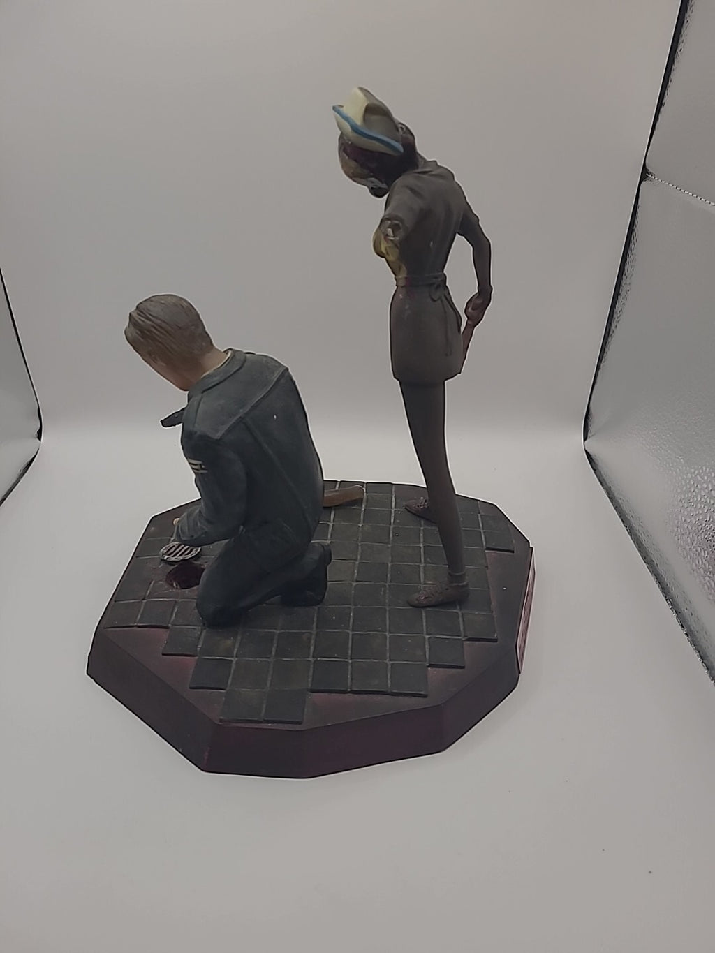 Silent Hill 2 James And Nurse Limited Edition Statue 2001 OXMOX KONAMI - VERY...