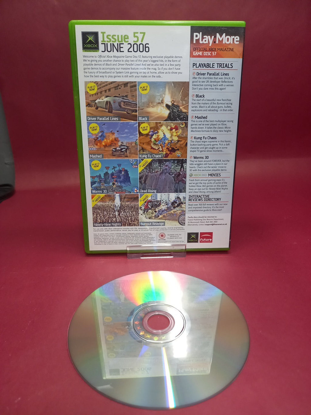 Official Xbox Magazine Uk Game Disc 57