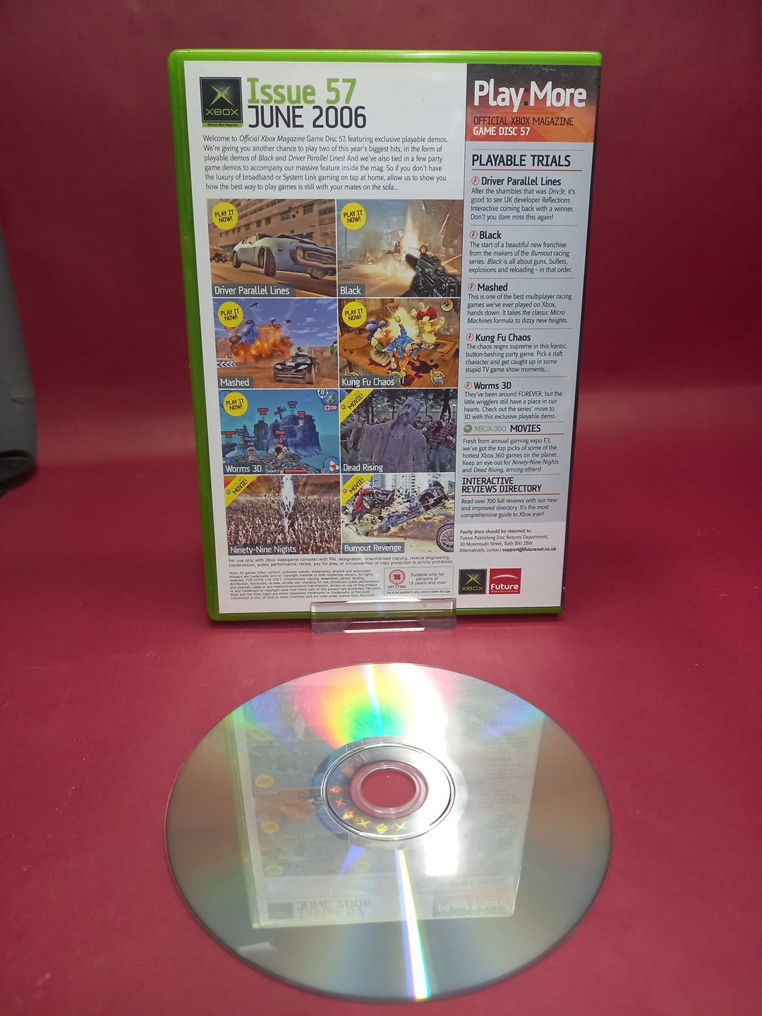 Official Xbox Magazine Uk Game Disc 57